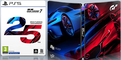 0 GT 7 jeux video steelbook ps4 ps5