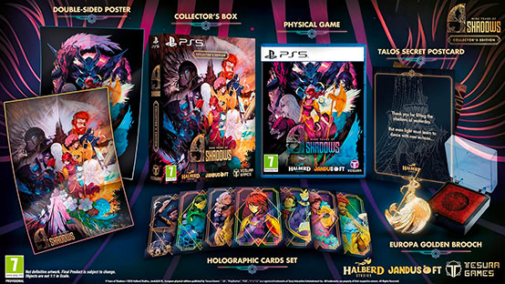 9 years of shadows edition limitee jeu gaming ps5 collector 