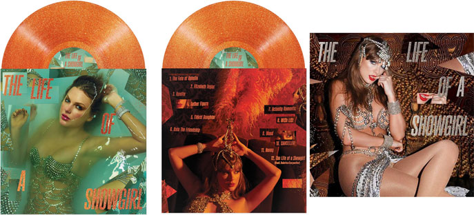 Album taylor swift 2025 cd vinyl LP