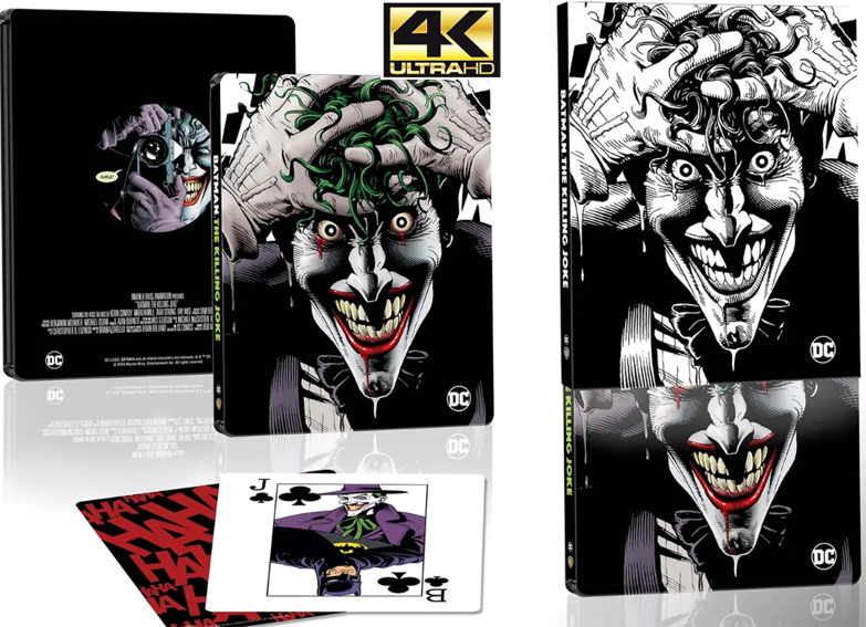 Batman killing joke anime steelbook collector bluray 4k ultra hd