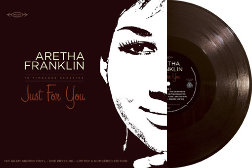Best-Of-Aretha-Franklin-Vinyle-Marron-180-Grammes-Edition-limitee-Just-For-A-You