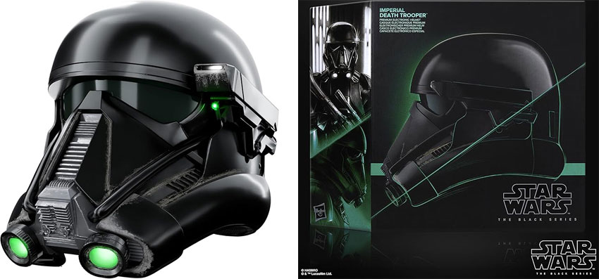 Casque star wars Black series imperial dark troopers collector