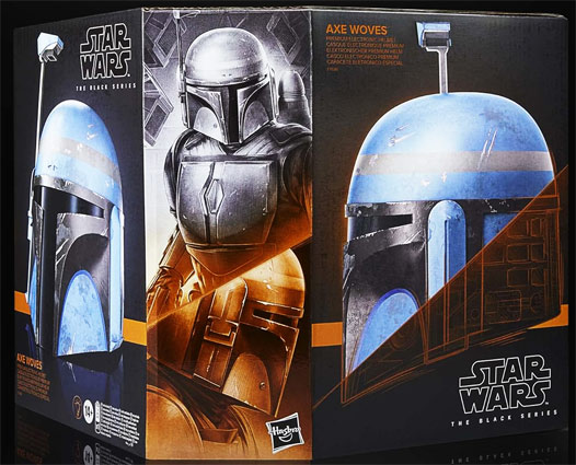 Casque star wars black series axe wolves