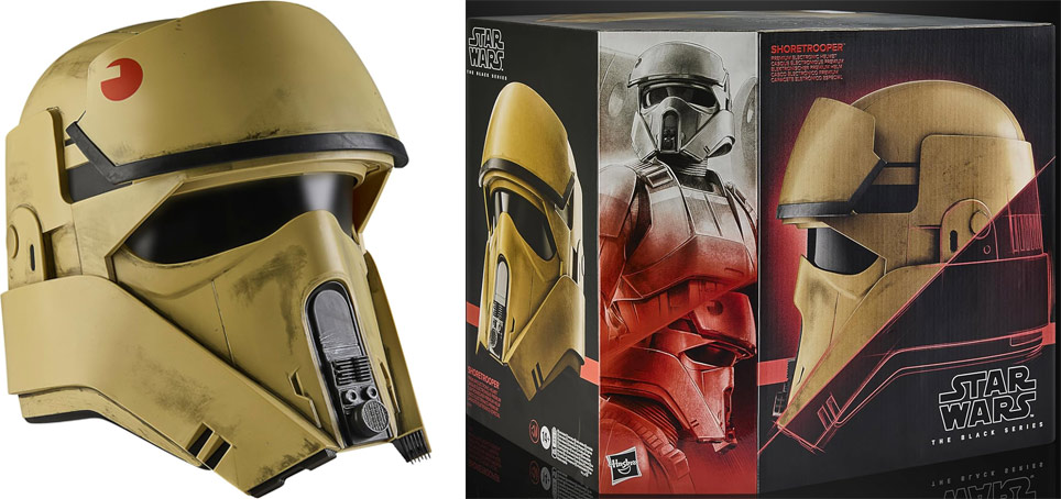 Casque star wars shoretrooper collector black series