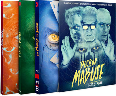 Coffret dr mabuse bluray dvd nouvelle edition