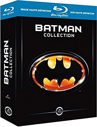 Coffret integrale Batman Tim Burton Blu-ray DVD steelbook