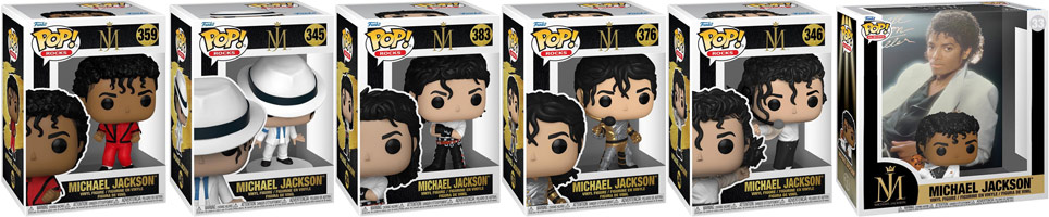 Collection figurine funko pop michael jackson edition collector limitee rare