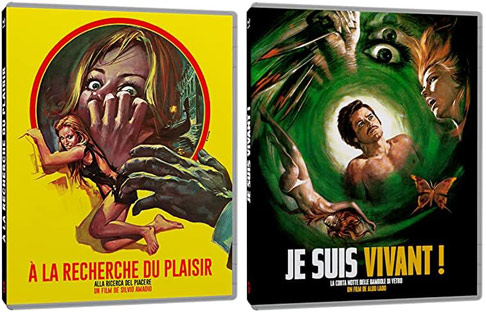 Collection film horreur italien giallo Bluray DVD nouveaute Classique