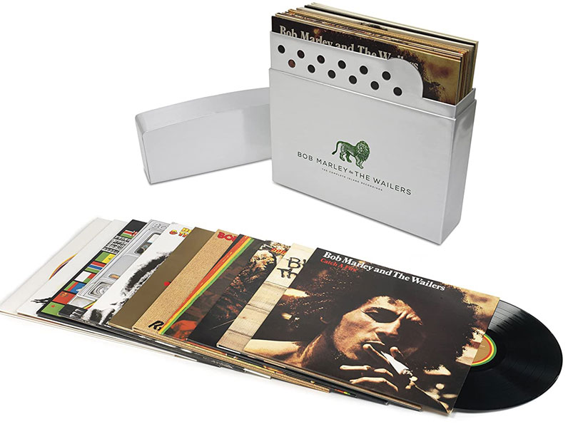 Complete island recordings bob marley coffret vinyle lp zippo