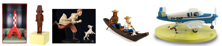 Figurine-statue-tintin-collector