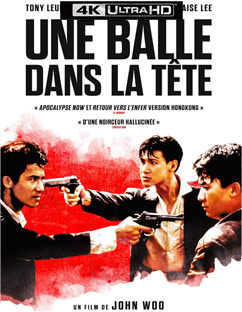 Film action hongkongais bluray 4K ultra HD