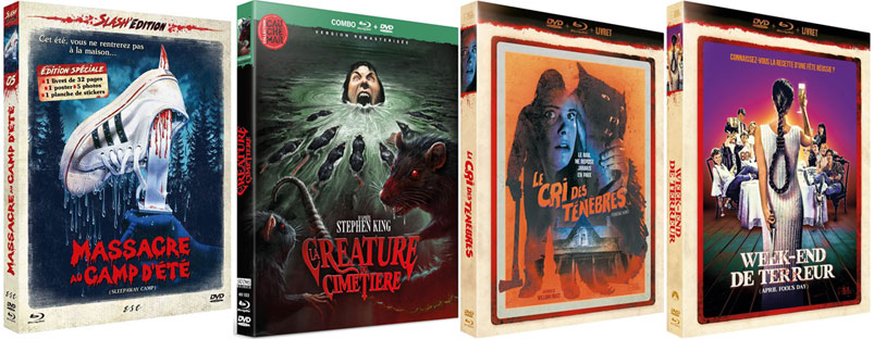 Film horreur slasher edition collector bluray dvd idee cadeau noel