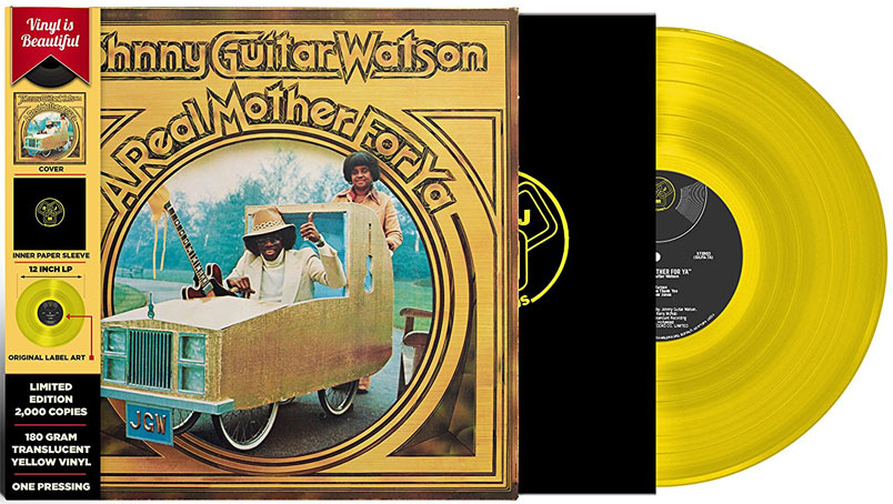 Johnny Guitar Watson A Real Mother for Ya Vinyle LP collector 180 Jonhnny-guitar-Watson-Vinyle-LP-album-2016-A-Real-Mother-For-Ya-limite