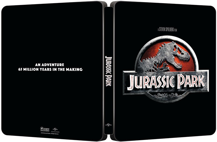 Steelbook Jurassic Park Blu-ray édition collector 2018 Jurassic-Park-steelbook-Blu-ray-edition-limitee-2018