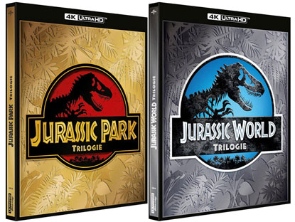 Jurassic promo wolr park Bluray 4K