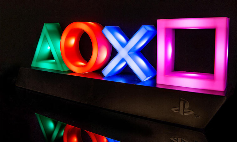 Lampe-LED-retro-gaming-Playstation