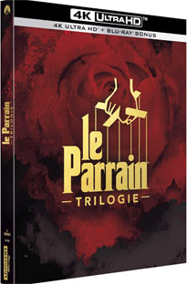 Le Parrain Trilogie bluray 4K Ultra HD