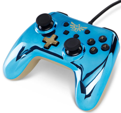 Manette-zelda-nintendo-switch-chrome-dore
