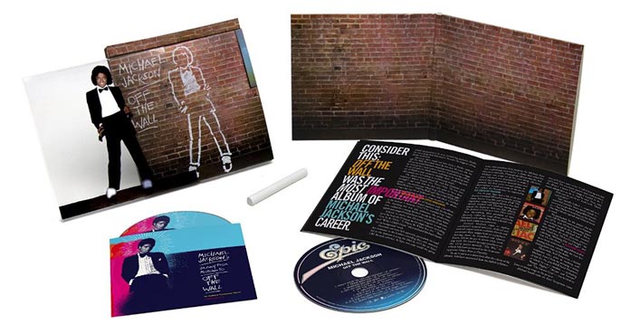 Michale Jackson off the Wall edition collector Deluxe CD Spike lee Michael-Jackson-off-the-Wall-CD-Blu-ray-DVD-2016