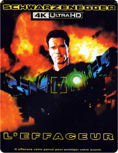 Nouveau boitier steelbook 4K film action sf