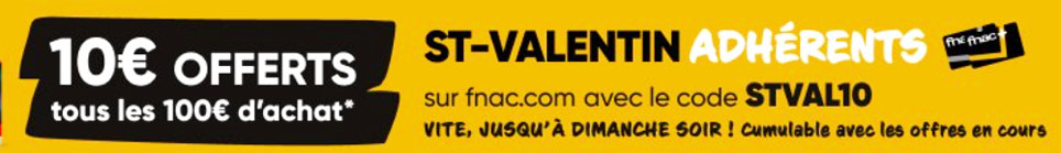 PROMO promotion fnac 2026 10 offerts
