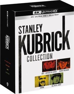 Promo coffret stanley kubrick bluray 4K Ultra HD