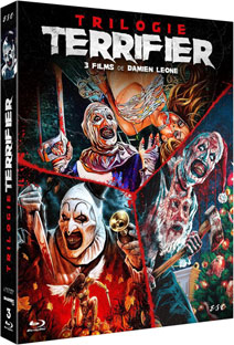 Promo coffret trilogie Terrifier Bluray