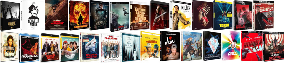 Sorti bluray dvd 4K film serie et anime Mars 2026 edition collector precommande