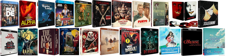 Sortie Bluray DVD 4K Janvier 2026