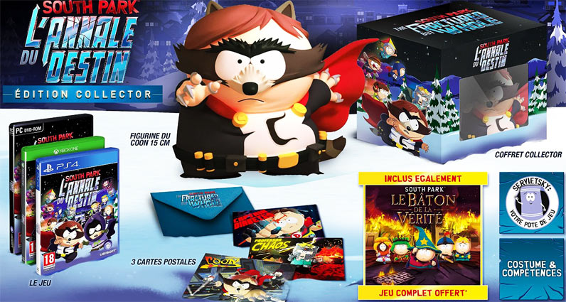 South-Park-Annale-du-Destin-edition-collector-limitee-figurine-coon-coffret