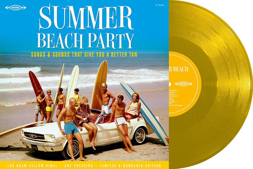 Summer-Beach-Party--Edition-limitée-Vinyle-Jaune-180-Grammes-LP