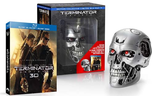 TERMINATOR-GENESIS-EDITION-COLLECTOR-LIMITEE-crane-tete-Blu-ray-DVD-3D