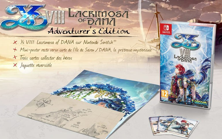 Ys-VIII-Lacrimosa-Of-Dana-adventurers-edition-limitee-colletor-Switch