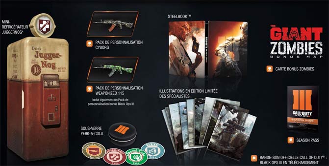 édition collector limitee juggernog CAD black Ops 3 frigo call-of-duty-black-ops-III-edition-collector-limitee-juggernog