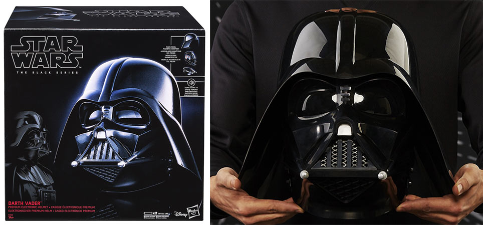 casque collector star wars dark vador black series