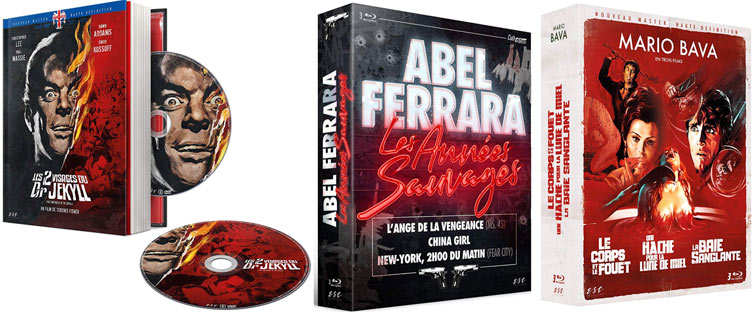 coffret horreur bluray dvd