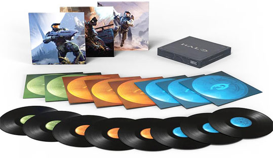 coffret vinyl ost game soundtrack original collection halo