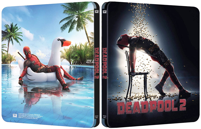 deadpool 2 nouveau steelbook 2019