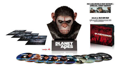edition limitee integrale la planete des singe buste warrior