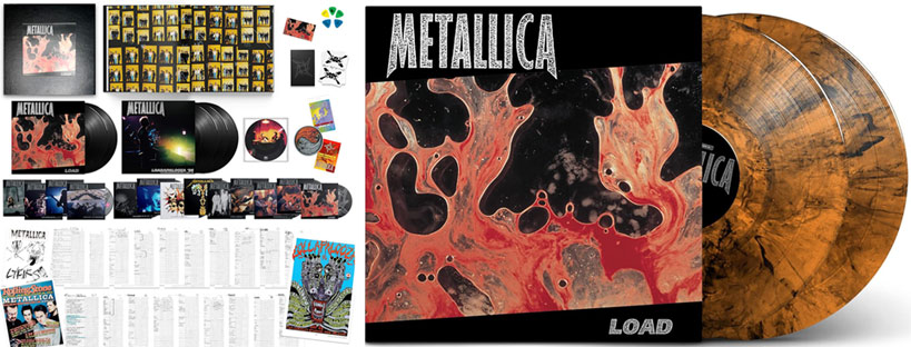 metallica 2025 cd vinyl lp box collector load