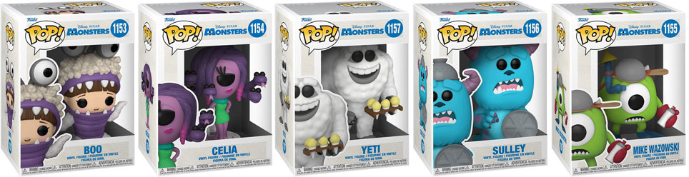 monstres et cie funko pop collection 2021