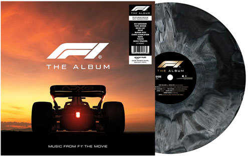 music du film f1 brad pitt 2025 cd vinyle