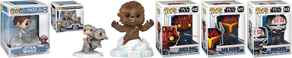 nouvelle figurine funko pop star wars 2020 2021 deluxe edition