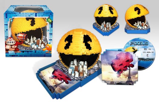 pixels-coffret-collector-combo-blu-ray-3D-lampe