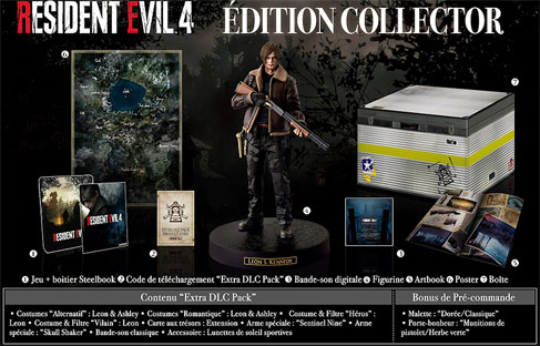re4 coffret collector box