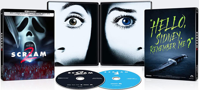 scream ii bluray 4k uhd steelbook