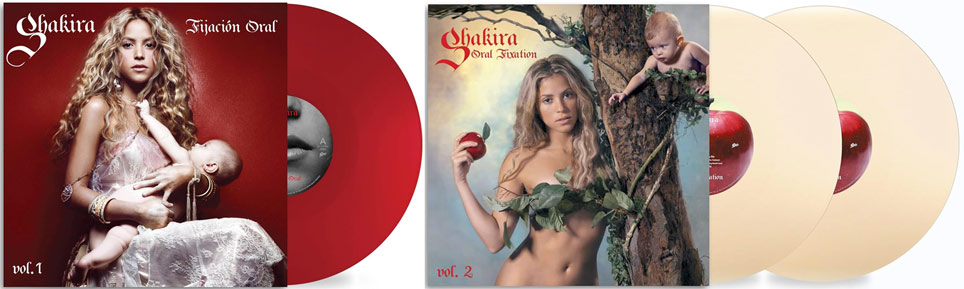 shakira oral fixation sexy cover edition 2025 vinyle