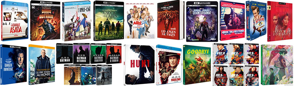 sorti bluray dvd 4K Ultra HD Juin 2023