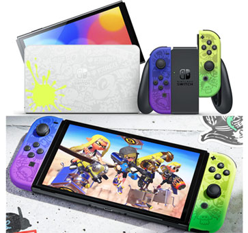 switch oled precommande splatoon 3