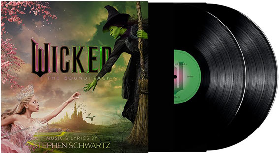 wicked film chanson musique en vinyle double CD